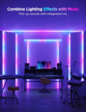 Govee RGBIC LED Strip Lights with Diffuser Channel – 60 LEDs/m, Alexa Compatible & Corner-Ready Design