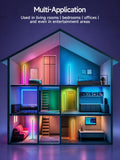 Tyute Smart RGB Corner Floor Lamp – 16M Colors, Music Sync & App Controlled Ambient Light