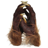 Werewolf Claw Gloves – Realistic Brown Wolf Paws for Halloween, Cosplay & Masquerade Parties