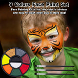 Halloween SFX Makeup Kit – Complete Special Effects Set with Fake Blood, Scar Wax, Bruise Palette & Vampire Teeth