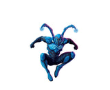 Blue Beetle Deluxe Adult Costume – Official DC Superhero Jumpsuit with Scarab & Mask