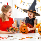 6-Pack Spider Web Candy Bowls – Halloween Snack & Treat Holders (Black, Orange, Purple