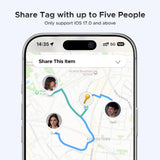 UGREEN FineTrack Air Tracker Tags (4-Pack) – Apple Find My Certified Bluetooth Item Trackers with 2-Year Replaceable Battery