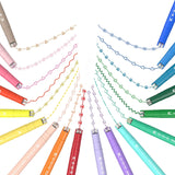 8-Color Dual-Tip Curve Highlighter Pen Set