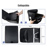 Fireproof Document File Organizer Box with Lock – Portable Water-Resistant Safe for Letter & Legal Files (Black)