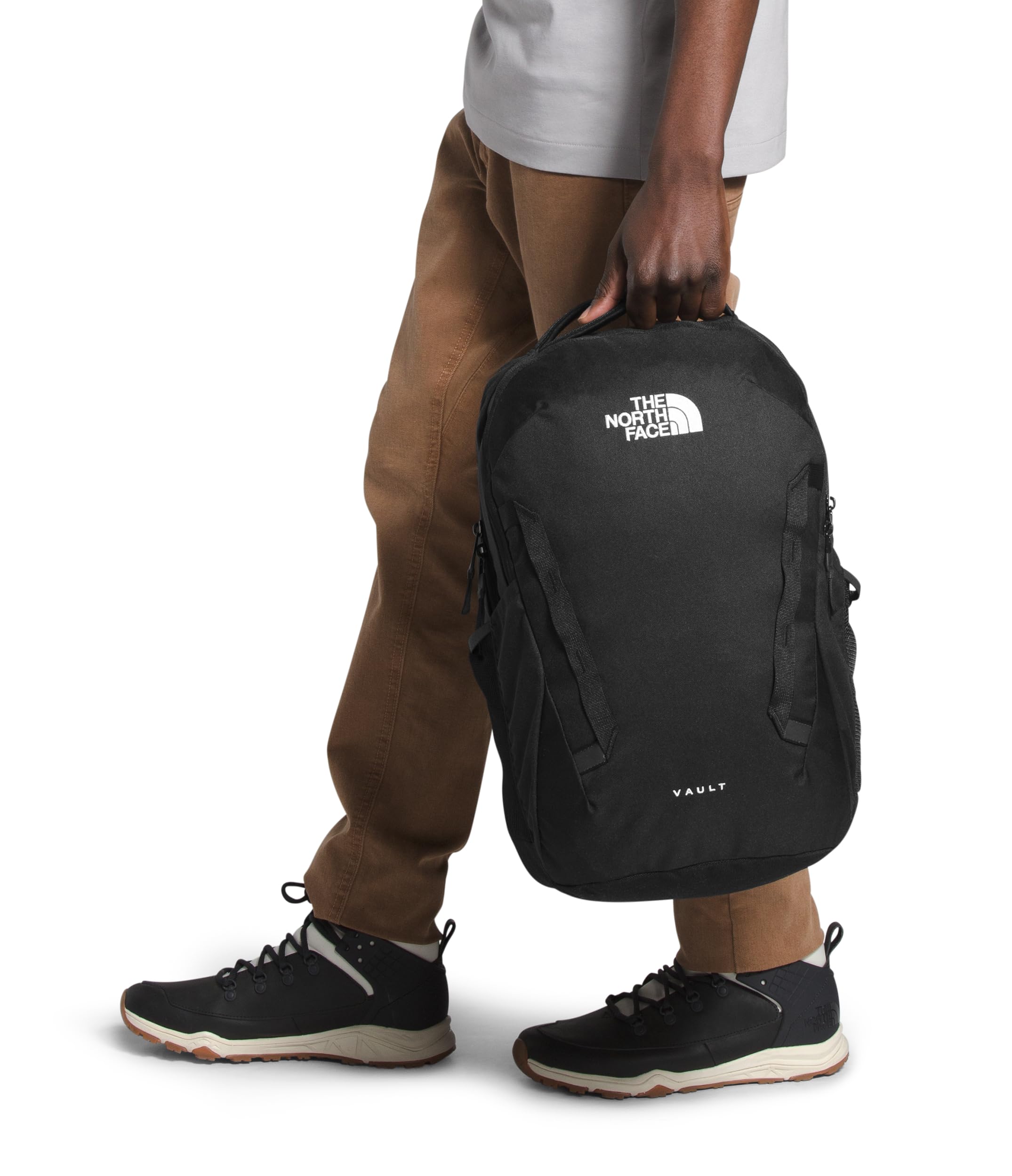The North Face Vault Everyday Laptop Backpack with FlexVent Ergonomic Support – TNF Black-NPF