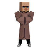 Official Minecraft Villager Witch Costume for Kids – Deluxe Robe, Headpiece & Headband Set
