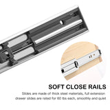 Mulush 2-Tier Pull-Out Wooden Cabinet Organizer with Soft-Close Slides – Heavy-Duty Storage Solution