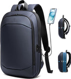 Premium 17-Inch Expandable Business Laptop Backpack for Men | Waterproof Travel Bag with USB Port & Anti-Theft Pocket