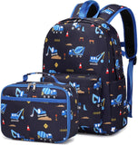 15-Inch Preschool Backpack Set with Matching Lunch Box
