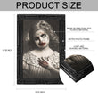 3D Lenticular Haunted Portrait Set 👻 – 3-Pack Changing Face Halloween Wall Frames (Style A, Black PVC)