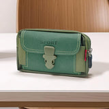 Compact Outdoor Waist Bag – Belt-Wear Phone Pouch for Sports, Travel & Daily Carry (Green)