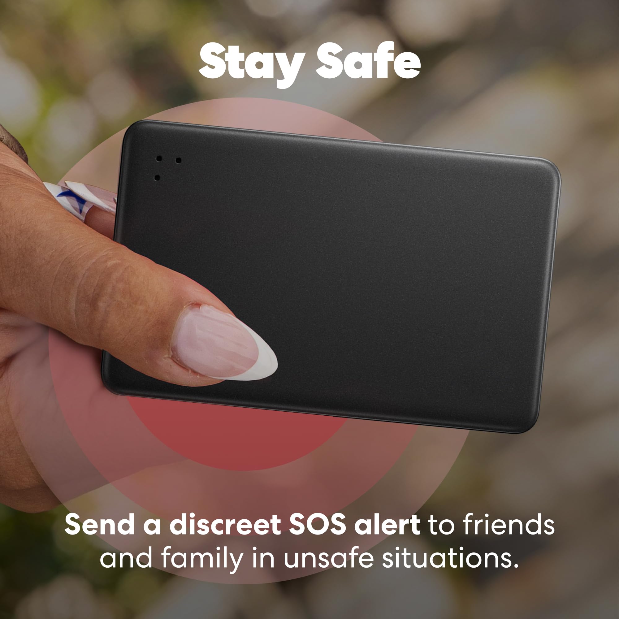 Tile Slim Bluetooth Tracker Card, Wallet Finder with 350 ft Range, SOS Alert, Life360 Compatible, Waterproof IP68