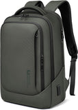 15.6" Laptop Backpack with USB Charging Port - Waterproof Business Travel & Work Daypack