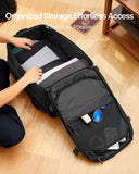 Gherson 40L TSA-Friendly Travel Laptop Backpack – Carry-On Business Weekender for 17.3” Laptops