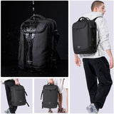 Expandable Travel Backpack 36L–50L – Carry On Laptop Backpack with USB Charging Port for Business Trips & 5-7 Day Travel