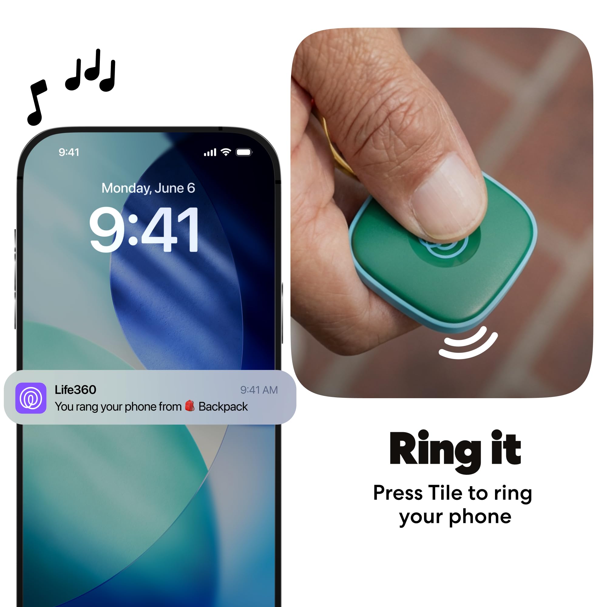 Tile Mate Bluetooth Tracker Multi-Pack, 350 ft Range, SOS Alert, IP68 Waterproof, Life360 Compatible, iOS & Android