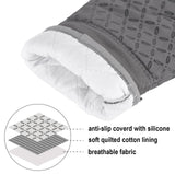 Heat Resistant Oven Mitts & Pot Holders Set – 6-Piece Non-Slip Kitchen Protection Kit