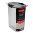 Airtight Pantry Food Storage Container – 16-Cup BPA-Free Stackable Canister (White)