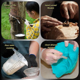 Realistic White Latex Zombie Mask – Handmade Horror Face Mask for Halloween & Cosplay 😱🩸