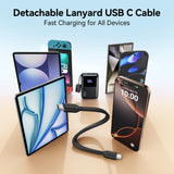 INIU 10000mAh 45W Fast Charging Portable Power Bank with USB-C PD, Ultra Mini Battery Pack for iPhone, Samsung & MacBook