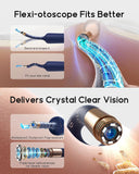 Bebird Smart Visual Ear Cleaner with HD Camera & Precision Tweezers – Wireless Ear Wax Removal Kit with LED Otoscope & Silicone Safety Tips (Blue)