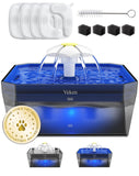 Award-Winning 50oz Cat Water Fountain – Ultra-Quiet 3-Mode Drinking System for Kittens & Small Pets