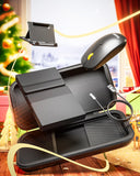 Samsers Foldable Bluetooth Keyboard and Mouse Combo – Portable Wireless Keyboard with Case