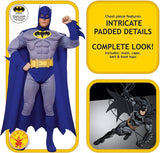 Batman: The Brave and The Bold Deluxe Muscle Chest Costume for Adults – Official DC Comics Hero Outfit