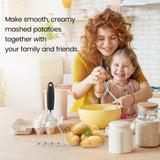 Dual Potato Masher Set – Stainless Steel Heavy-Duty Mashers with Ergonomic Handles (2-Piece)
