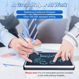 10” LCD Writing Tablet with PU Cover & Stand – Bright Thick Line Doodle Board