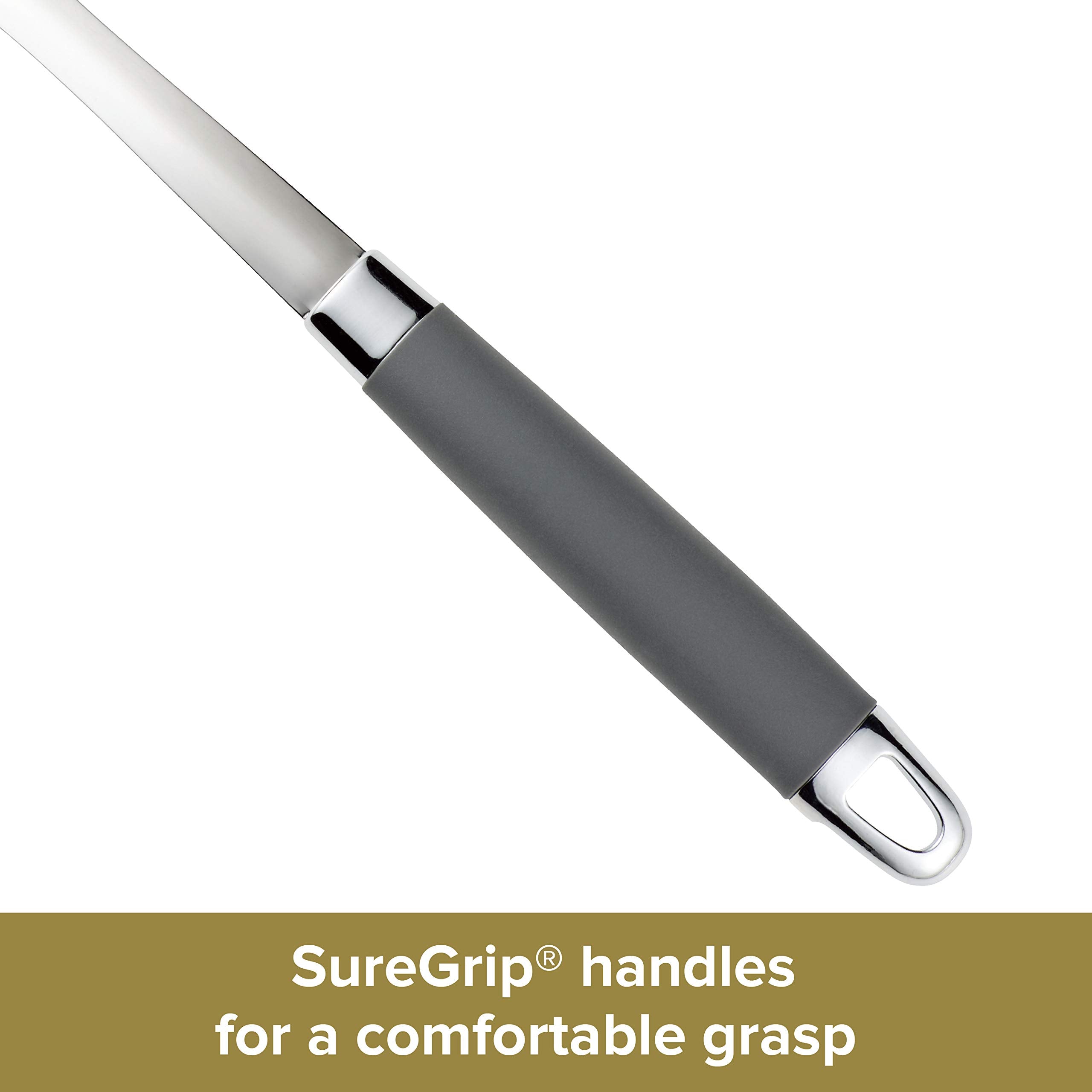 Stainless Steel Meat Fork with SureGrip Handle – Heat-Resistant Carving & Serving Fork
