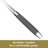 Stainless Steel Meat Fork with SureGrip Handle – Heat-Resistant Carving & Serving Fork