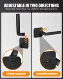 Wall-Mounted Hat Organizer (4-Pack) – Strong Adhesive Acrylic Hooks for Baseball Caps & Accessories