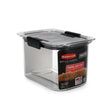 Airtight Pantry Food Storage Container – 7.8-Cup BPA-Free Modular Canister (Gray)