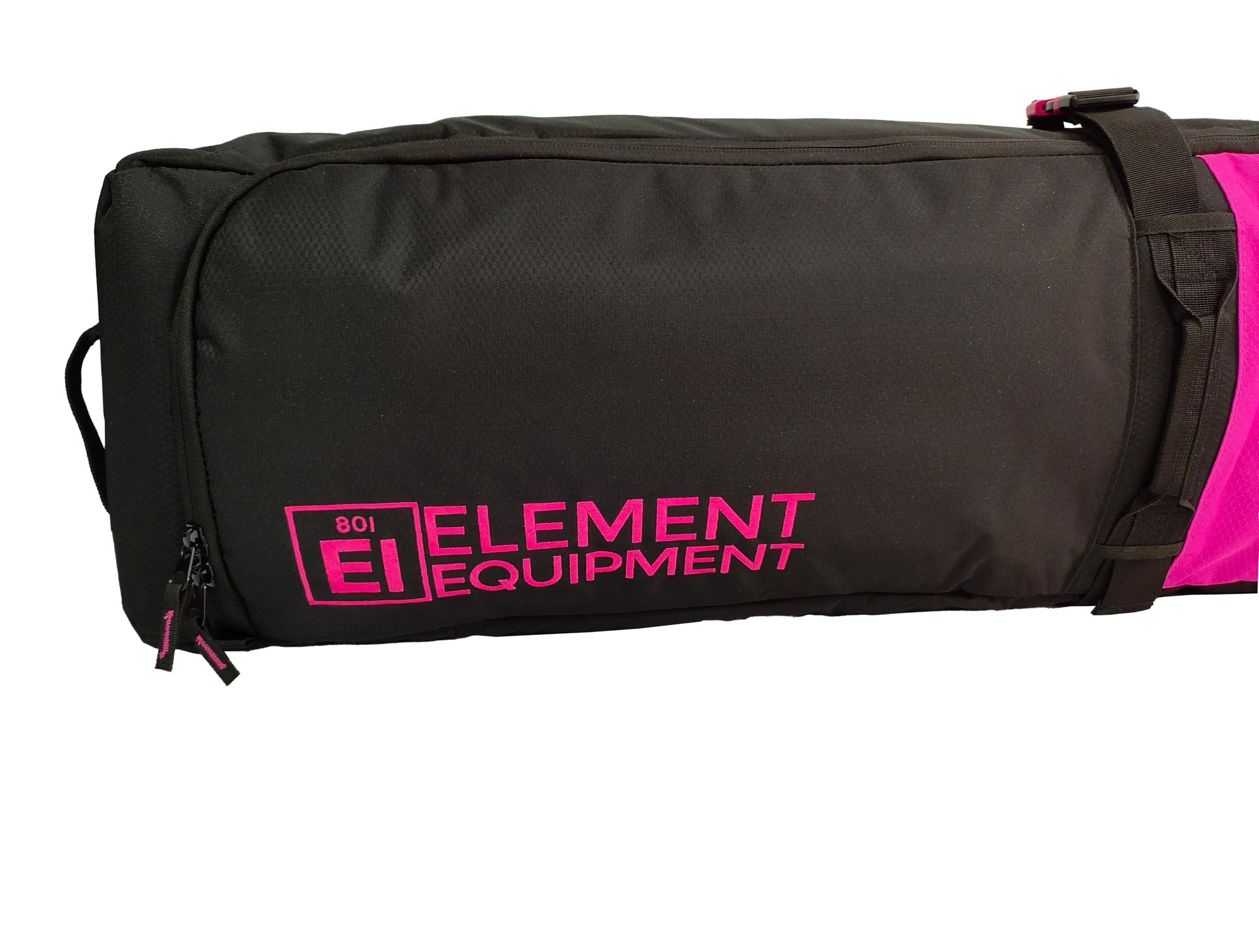 Element Equipment Wheeled Padded Snowboard Bag – Double Board Roller Travel Case for Up to 167cm Boards (Bar B Pink)
