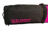 Element Equipment Wheeled Padded Snowboard Bag – Double Board Roller Travel Case for Up to 167cm Boards (Bar B Pink)