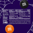 M&M’s Milk Chocolate Halloween Candy Jar – 62oz Bulk Resealable Container with Orange & Black Candies 🍫🧡🎃