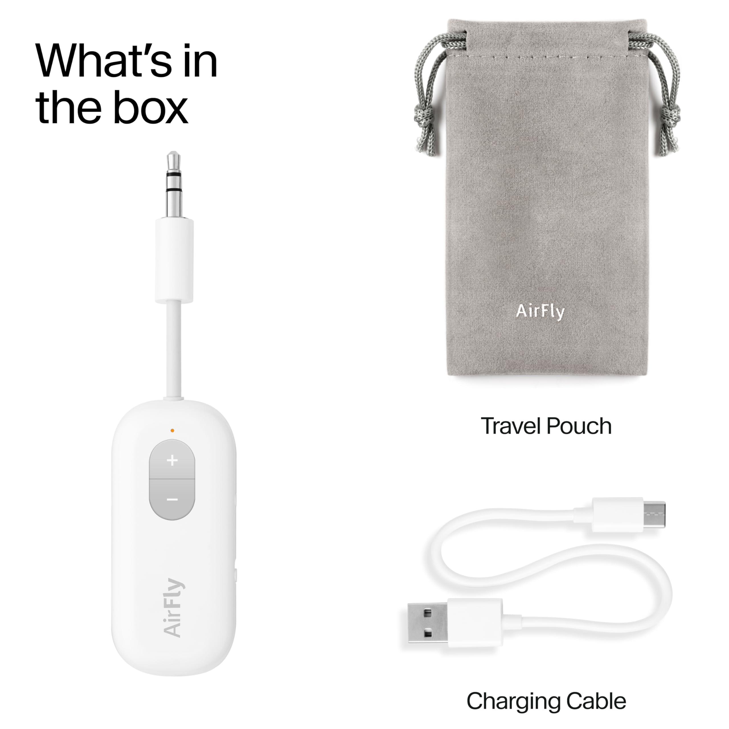 Wireless Bluetooth Audio Transmitter for AirPods & Headphones – 3.5mm Jack Adapter for Airplanes, Gym Equipment & Gaming
