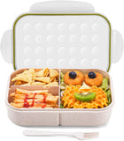 Purple 1150 ml 3-Compartment Bento Lunch Box