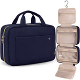 Premium Hanging Toiletry Bag with 360° Hook & Clear Travel Compartments