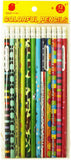 144-Count Assorted Color #2 HB Pencils with Erasers