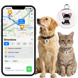 Ultra-Light Cat GPS Tracker, No Subscription, 365-Day Battery, Waterproof Smart Pet Locator with App Tracking & History Monitoring