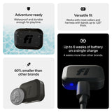 Fi Mini GPS Tracker for Cats LTE Real-Time Tracking Waterproof Smart Collar Attachment with Escape Alerts