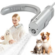 Hands-Free Pet Hair Dryer with 1400W Brushless Motor, Ultra Quiet Operation, Adjustable Heat and Speed, and Portable Grooming Design