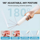 Rechargeable Portable Travel Bidet – Electric Handheld Hygiene Sprayer with Adjustable Nozzle (White)