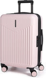 Purple 20-Inch Expandable Hardshell Carry-On with TSA