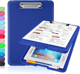 Light Pink Storage Clipboard with Low-Profile Clip