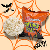 Kathy Kaye Halloween Popcorn Balls – 12 Individually Wrapped 1oz Treats, Gluten-Free & Nut-Free Snack Made in USA 🎃