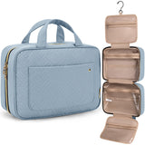 Premium Hanging Toiletry Bag with 360° Hook & Clear Travel Compartments